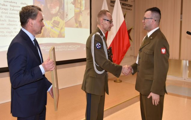 Uroczystość wręczenia nagrody Animus Fortis 2023 w Wojskowym Instytucie Medycznym.