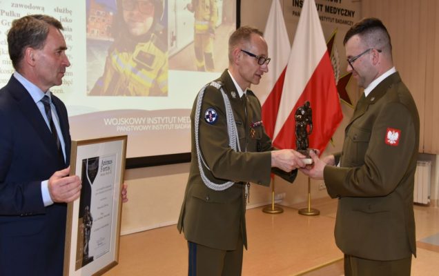 Uroczystość wręczenia nagrody Animus Fortis 2023 w Wojskowym Instytucie Medycznym.