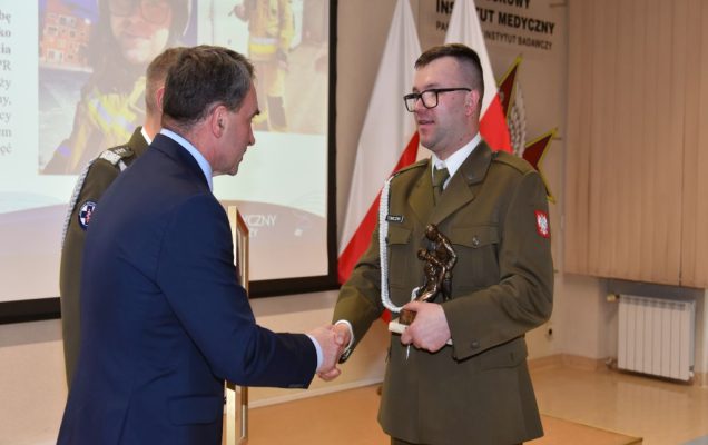 Uroczystość wręczenia nagrody Animus Fortis 2023 w Wojskowym Instytucie Medycznym.