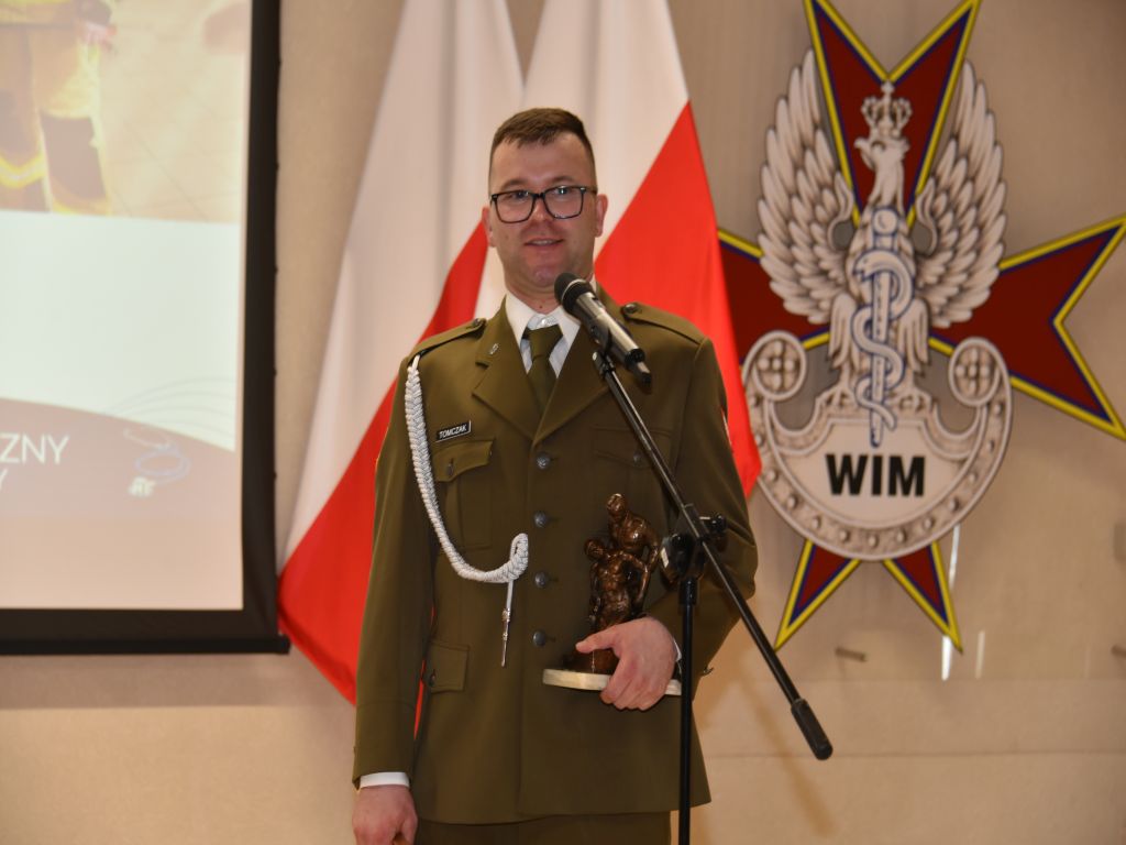 Uroczystość wręczenia nagrody Animus Fortis 2023 w Wojskowym Instytucie Medycznym.