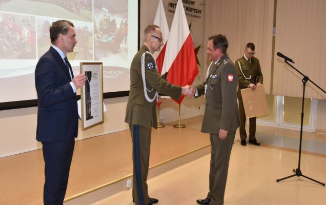 Uroczystość wręczenia nagrody Animus Fortis 2023 w Wojskowym Instytucie Medycznym.