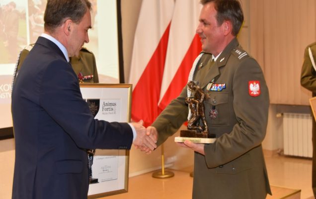 Uroczystość wręczenia nagrody Animus Fortis 2023 w Wojskowym Instytucie Medycznym.