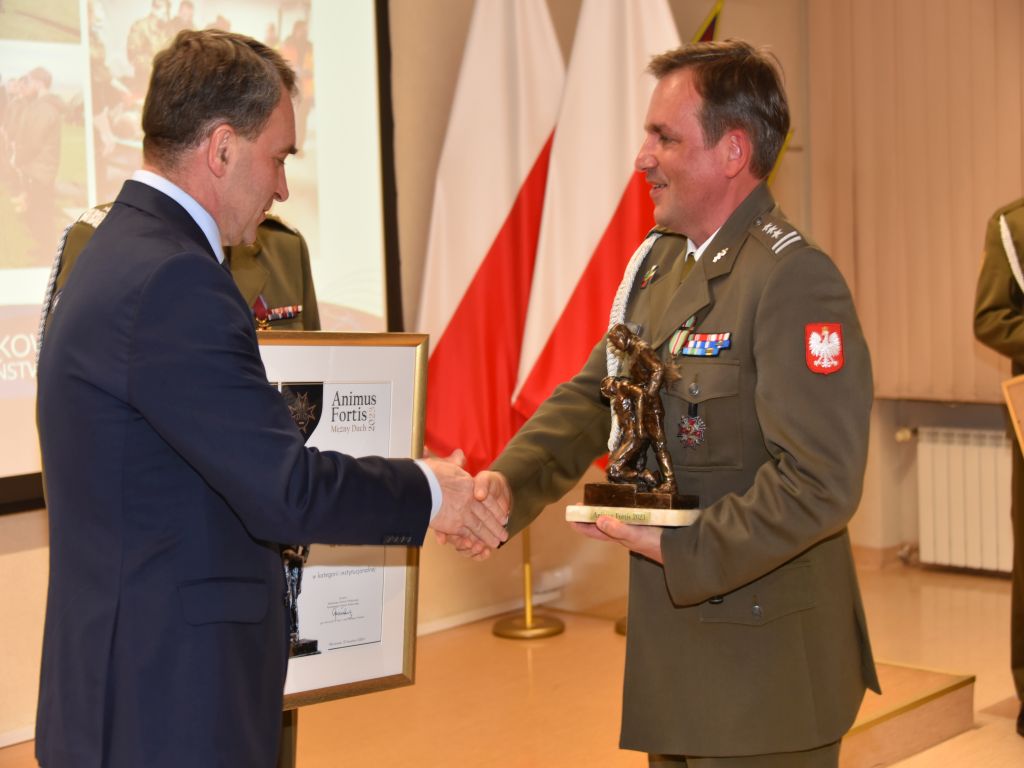 Uroczystość wręczenia nagrody Animus Fortis 2023 w Wojskowym Instytucie Medycznym.