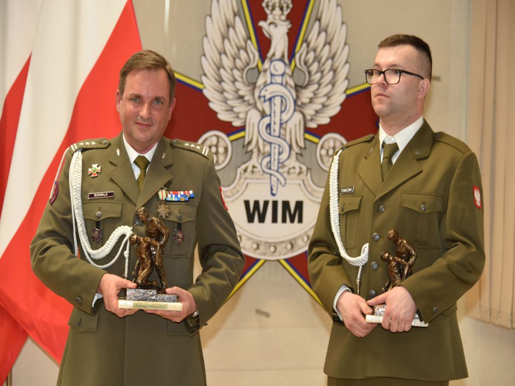 Uroczystość wręczenia nagrody Animus Fortis 2023 w Wojskowym Instytucie Medycznym.