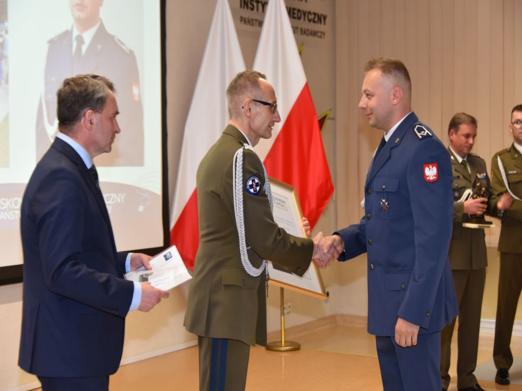 Uroczystość wręczenia nagrody Animus Fortis 2023 w Wojskowym Instytucie Medycznym.