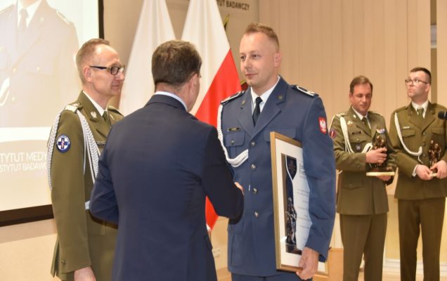 Uroczystość wręczenia nagrody Animus Fortis 2023 w Wojskowym Instytucie Medycznym.