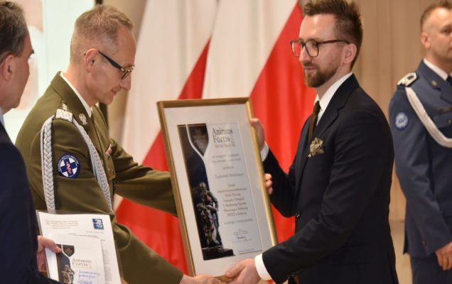 Uroczystość wręczenia nagrody Animus Fortis 2023 w Wojskowym Instytucie Medycznym.