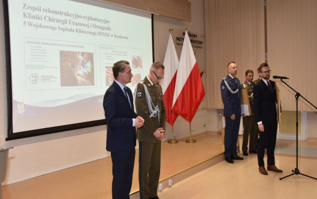 Uroczystość wręczenia nagrody Animus Fortis 2023 w Wojskowym Instytucie Medycznym.