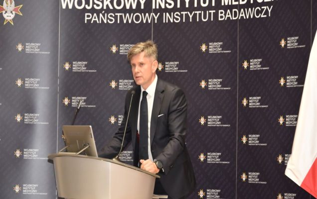 Uroczyste otwarcie Pracowni Anatomii w Wojskowym Instytucie Medycznym. Prelegent.