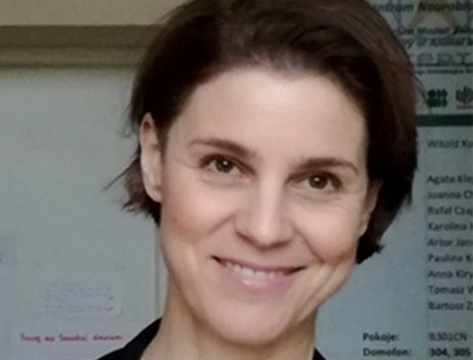 dr hab. Grażyna Mosieniak z Pracowni Cytometrii, Instytutu Biologii Doświadczalnej PAN im. M. Nenckiego