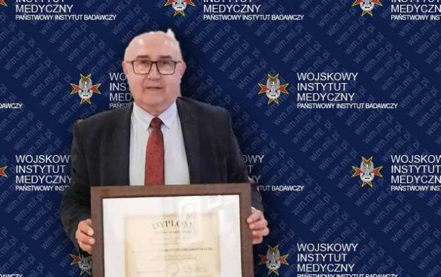 Prof. Andrzej Chciałowski z dyplomem honorowego członka Polskiego Towarzystwa Chorób Płuc