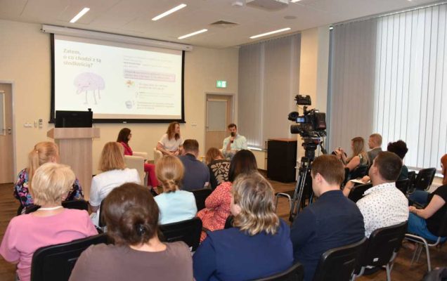 Konferencja A czy Ty jesteś słodki w normie w Wojskowym Instytucie Medycznym w Warszawie.