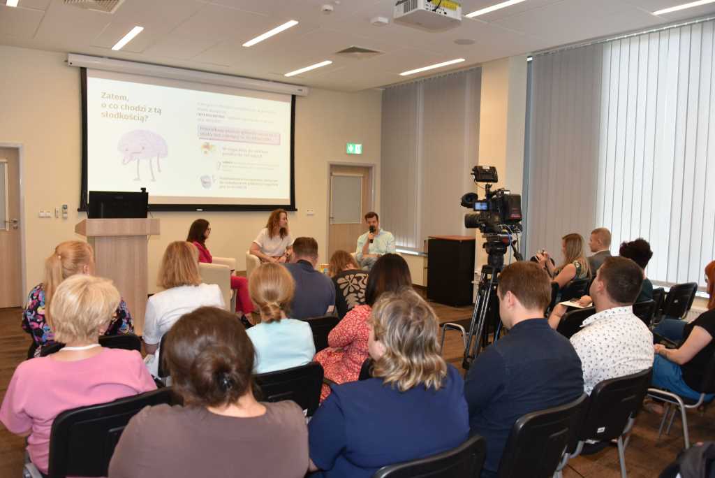 Konferencja A czy Ty jesteś słodki w normie w Wojskowym Instytucie Medycznym w Warszawie.