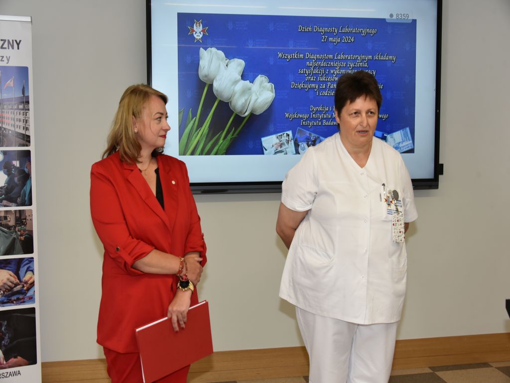 Uroczystość z okazji Dnia Diagnosty Laboratoryjnego w Wojskowym Instytucie Medycznym w Warszawie