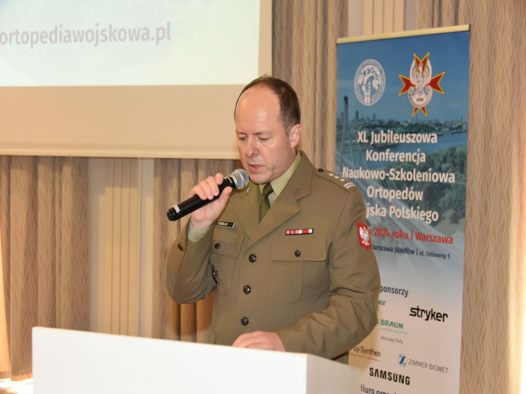 Ortopedia w mundurze i w cywilu – podsumowanie XL Jubileuszowej Konferencji Naukowo-Szkoleniowej Ortopedów Wojska Polskiego