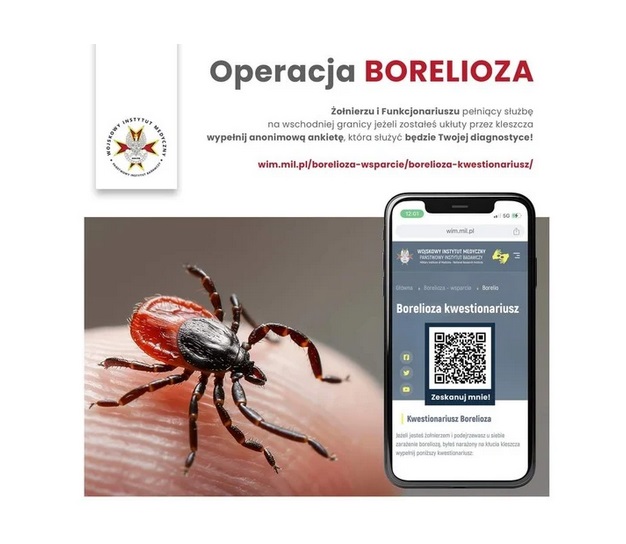 Operacja borelioza plakat promocyjny