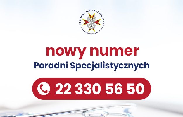 Nowy numer. Poradnie Specjalistyczne. 22 330 56 50