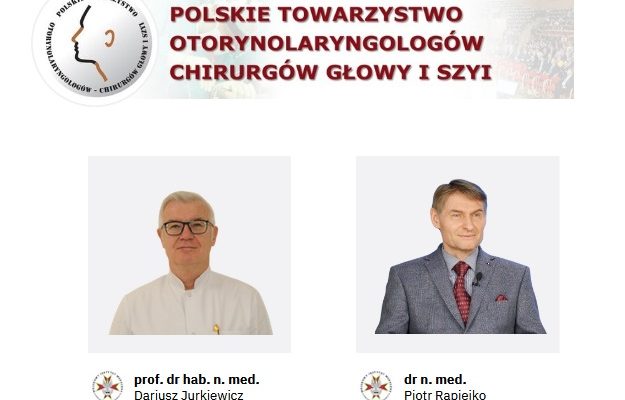 Prof. Dariusz Jurkiewicz i dr Piotr Rapiejko członkami Zarządu Głównego Polskiego Towarzystwa Otolaryngologów Chirurgów Głowy i Szyi