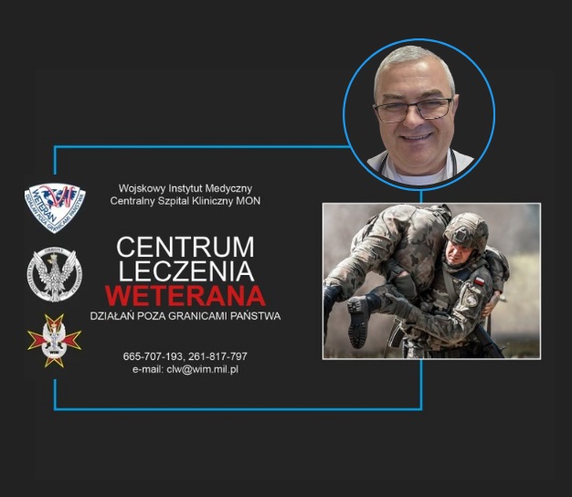 Plakat Centrum Leczenia Weterana