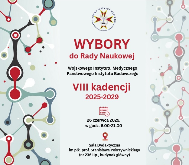 Plakat wybory do rady naukowej.