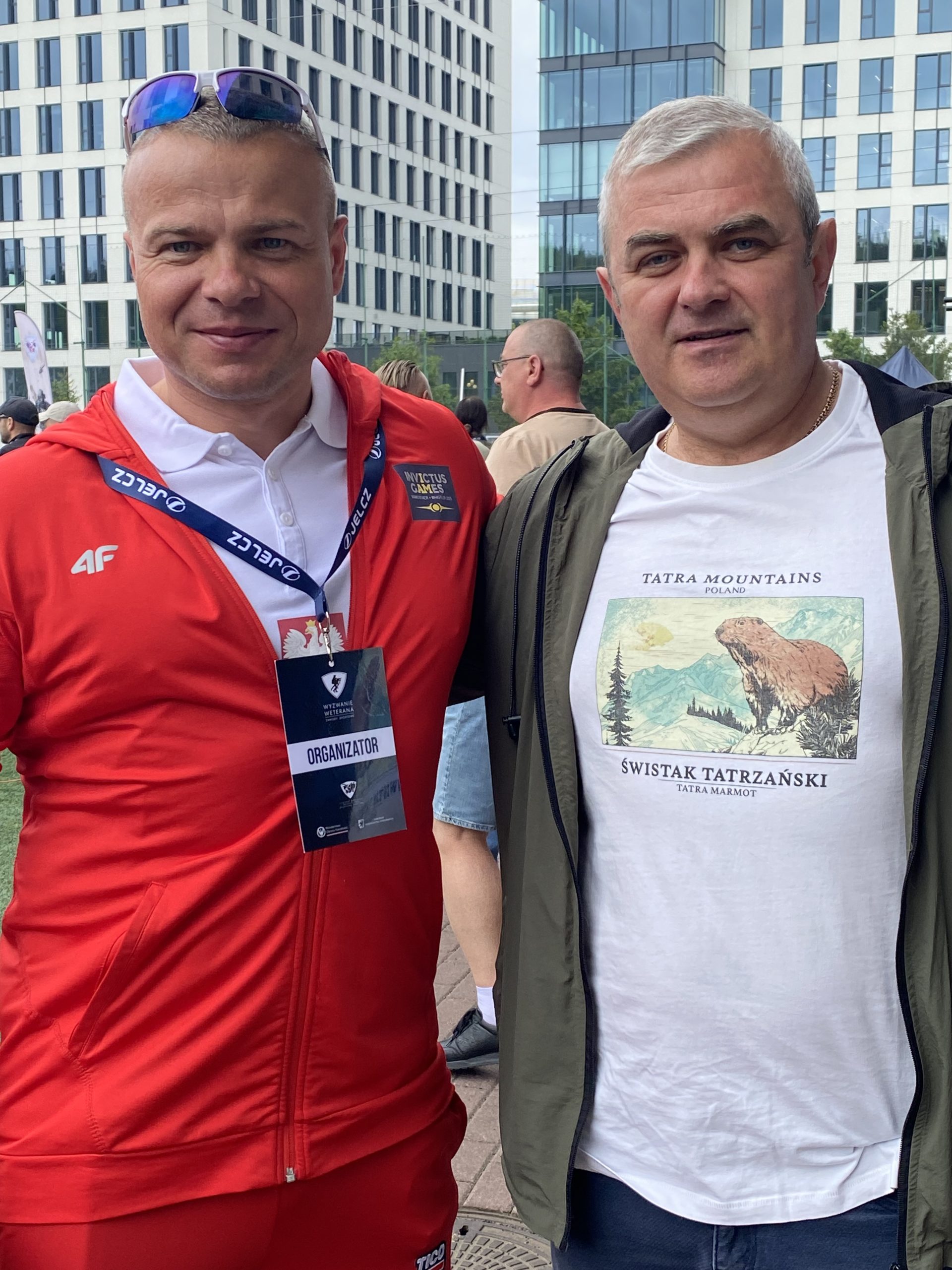 Organizator wydarzenia, obok Profesor Świstak.