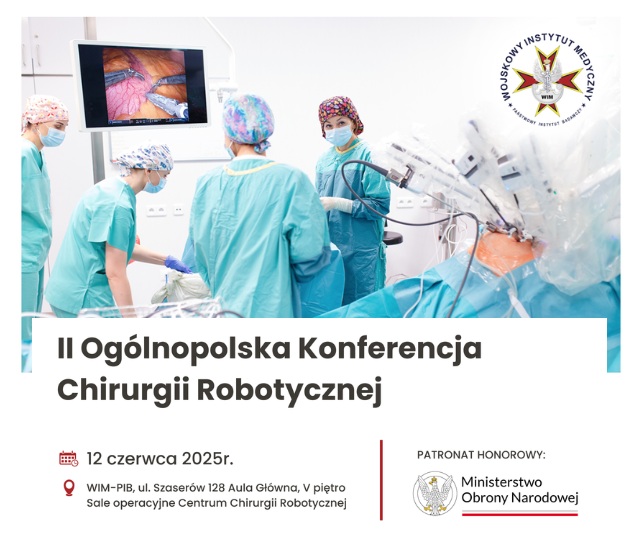 Plakat II konferencja robotyczna