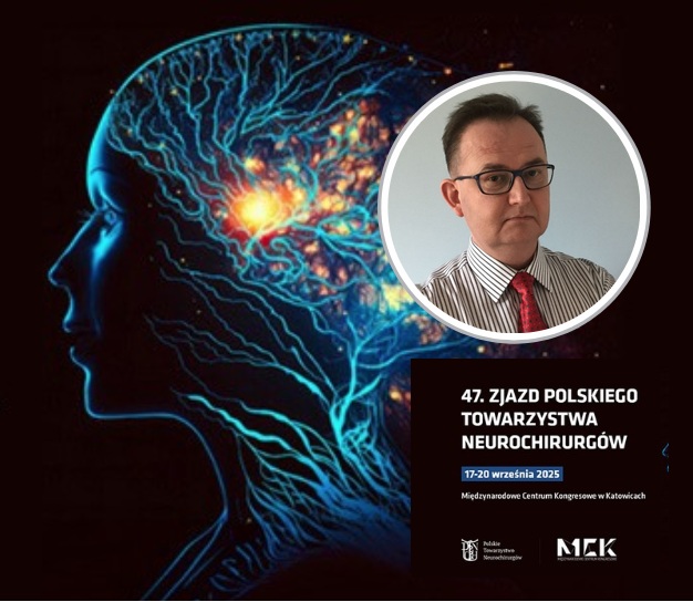 Plakat, w kółku Grzegorz Zieliński, pod nim napis 