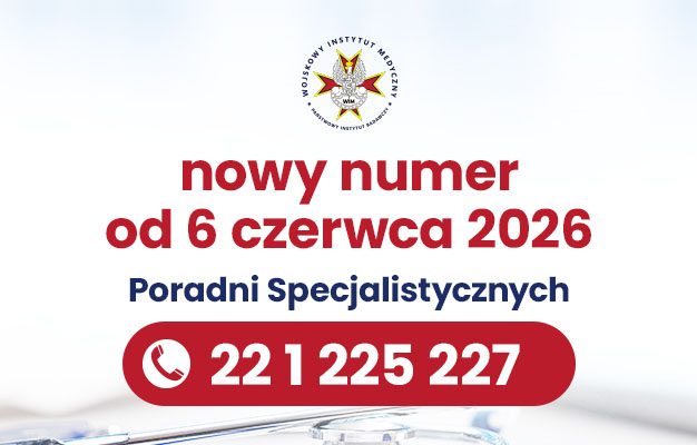 nowy numer do obsługi rejestracji pacjentów: 221 1225 227. Od 6 czerwca 2026.