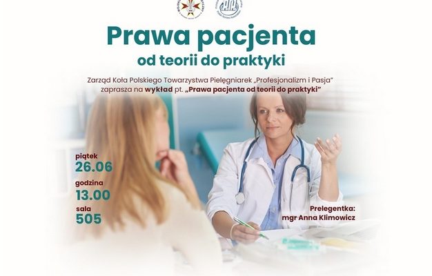 Plakat zapraszający na wykład, treść plakatu we wpisie.