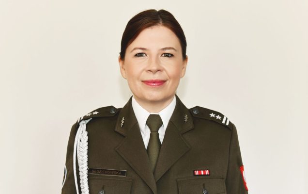 Agata Będzichowska Komendant WIM-PIB