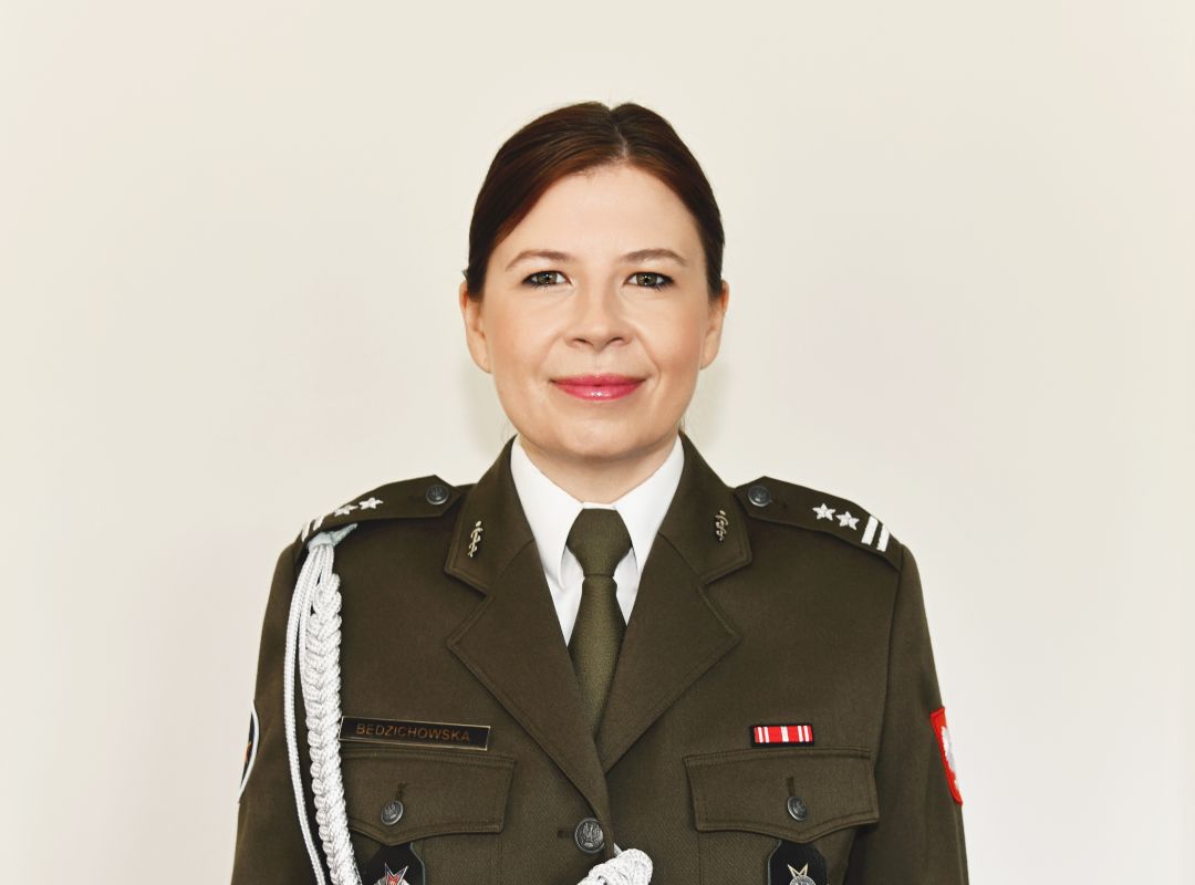 Agata Będzichowska Komendant WIM-PIB